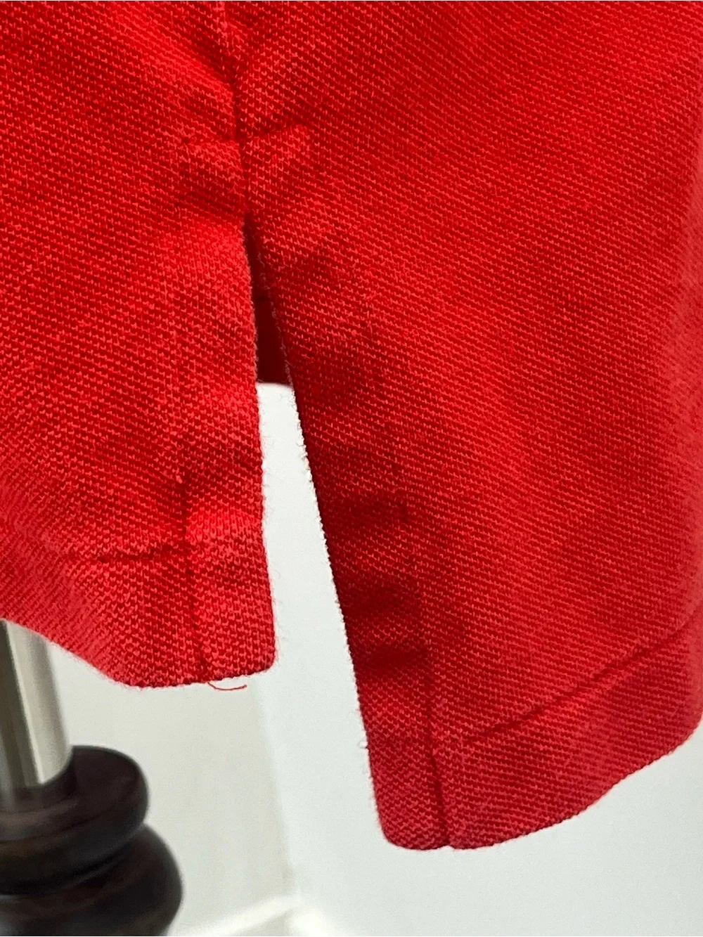 Polo Ralph Lauren Mens Red Blue Pony Pique Short Sleeve Cotton Polo Shirt XXL